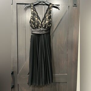 Studio Y Black Dress Size XS (Worn once to a wedding) Ties in the back